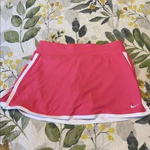 Nike pink tennis skirt skort size small, cute!